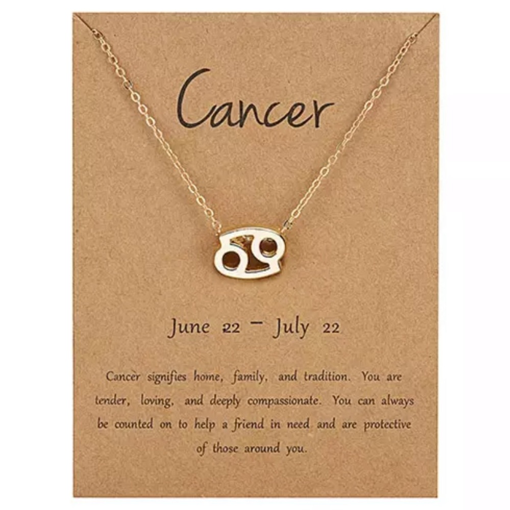 Astrology Necklace ( Cancer )